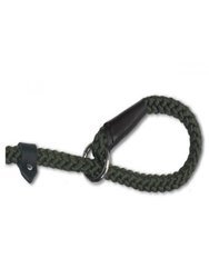Ancol Gundog Deluxe Nylon Rope Slip Dog Leash - Green