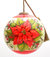 Christmas Flower Poinsettia Ornament