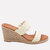 Women's Aria Espadrille Wedge Sandal - White