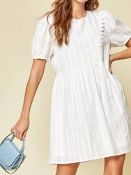 Babydoll Dress - Ivory