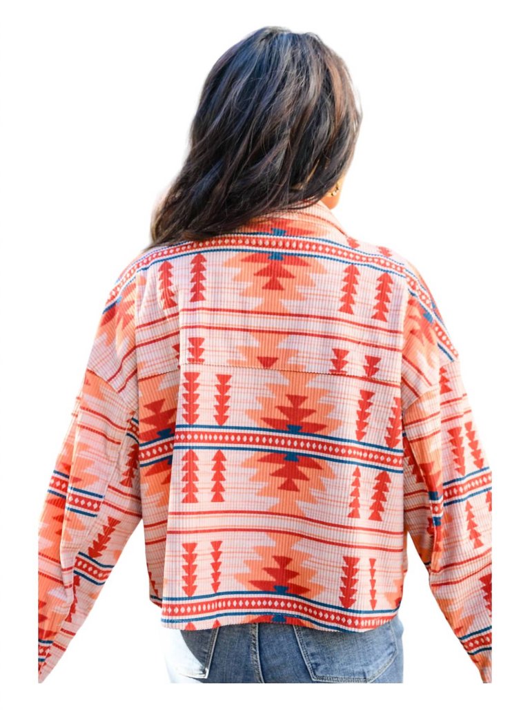 Breaking Free Jacket In Western Print