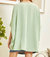 Dolman Sleeve Poncho Style Top In Sage