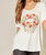 Floral Lips Tee - White