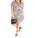 Just Around The Corner Dress In Black Print Multi - Black Print Multi