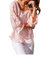 Lace Surprise Blouse In Pink - Pink