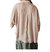 Oversized Dolman Sleeve Top In Champagne