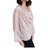 Take Flight Cowl Neck Top In Mauve