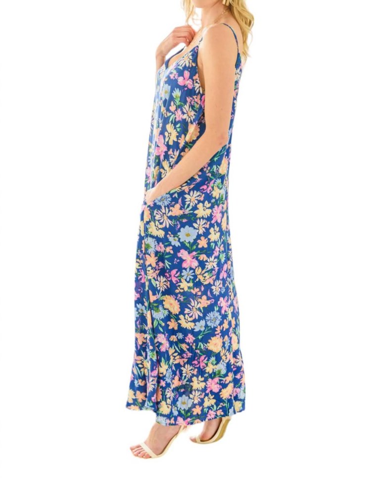 Time For Fun Maxi Dress In Floral