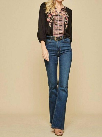 ANDREE BY UNIT Tunic Embroidery Top product