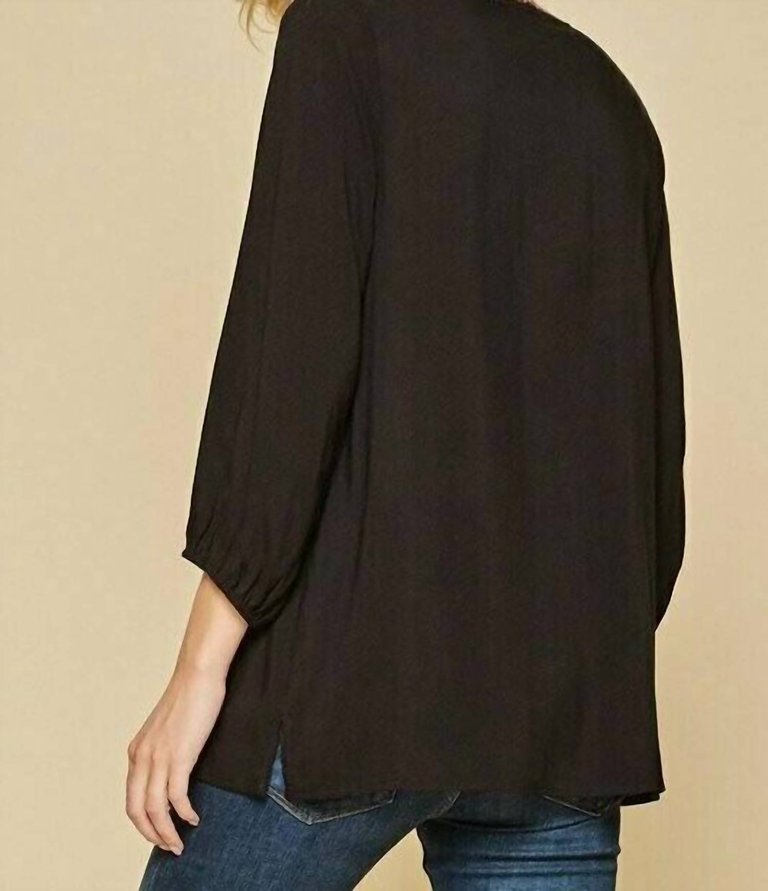Tunic Embroidery Top