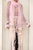 Baby Pink Cashmere Handmade Knit Shawl