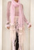 Baby Pink Cashmere Handmade Knit Shawl
