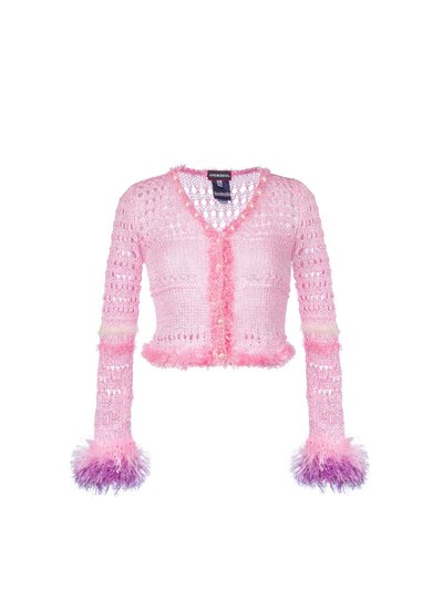 ANDREEVA Baby Pink Handmade Knit Sweater product