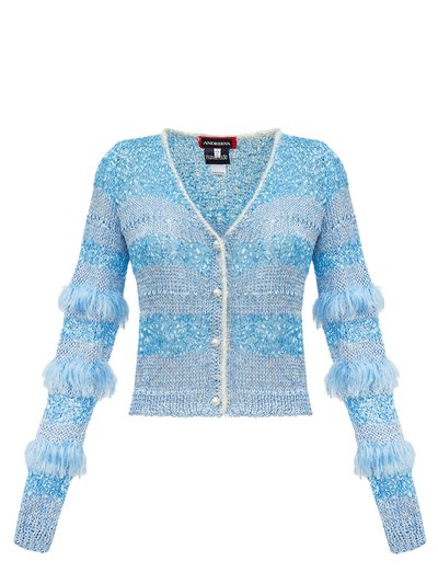 ANDREEVA Blue Handmade Knit Sweater product