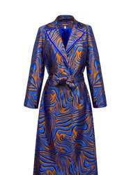 Blue Marilyn Coat № 23 - Blue