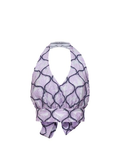 ANDREEVA Lavender Cross-Front Top product