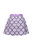 Lavender Skirt With Feathers Details