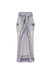 Light Grey Handmade Knit Skirt - Lavender