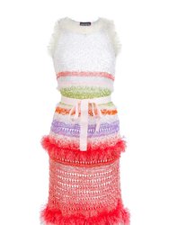 Merlyn Handmade Knit Dress - Multicolor