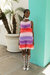 Multicolor Handmade Knit Dress