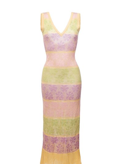 ANDREEVA Rainbow Maxi Knit Dress product