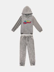 Andy & Evan x Paw Patrol | Grey Sweat Set - Grey