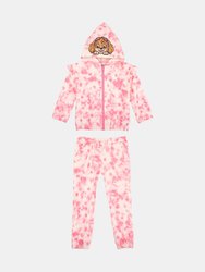 Andy & Evan x Paw Patrol | Tie Dye Sweat Set - Pink