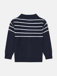 Baby Boys 3-Piece Zip Sweater Set