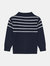 Baby Boys 3-Piece Zip Sweater Set