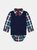 Baby Boys 4-Piece Sweater Vest Holiday Set