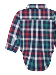 Baby Boys 4-Piece Sweater Vest Holiday Set