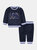 Baby Boys Cool Dude Sweatshirt Set - Navy