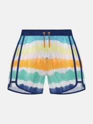 Boys Tie-Dye Stripe Swim Set