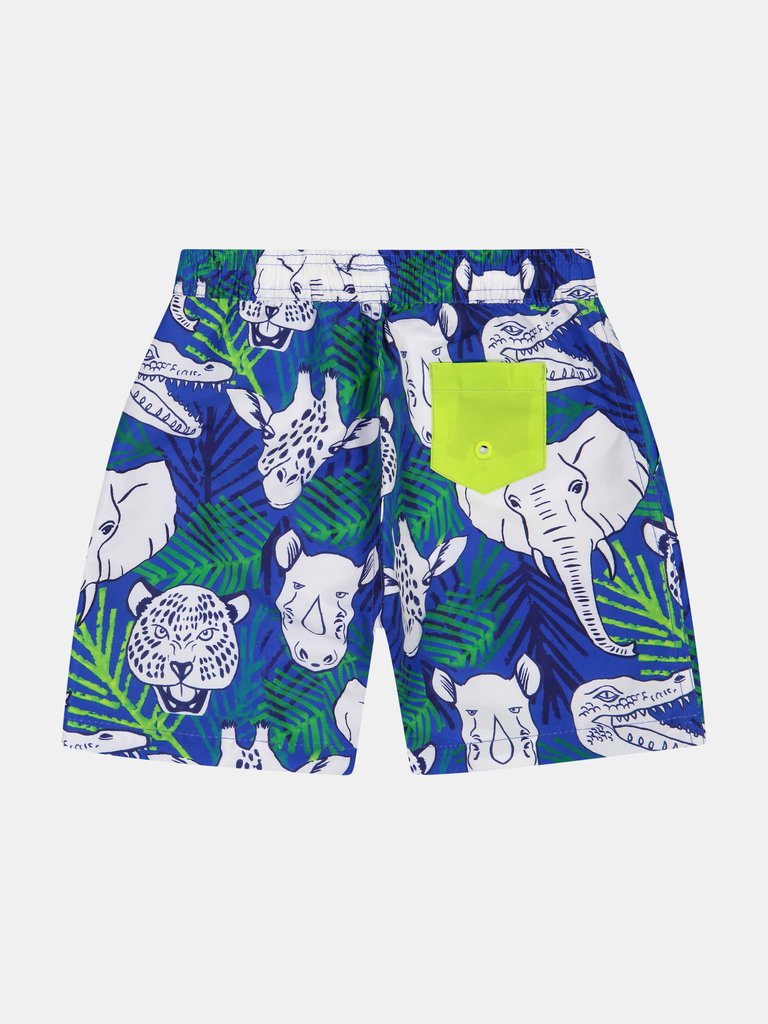 Boys Tropical Animals Boardshort