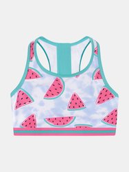 Girls 2-Piece Watermelon Swimsuit