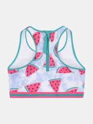 Girls 2-Piece Watermelon Swimsuit
