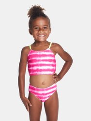 Girls Reversible 2-Piece Swimsuit