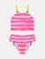 Girls Reversible 2-Piece Swimsuit