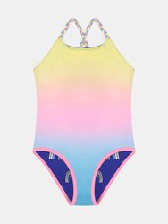 Girls Reversible Swimsuit