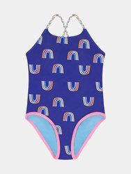 Girls Reversible Swimsuit