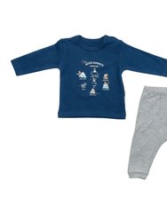 Navy Little Climber Outfit - Navy