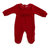 Red New Year Overall Romper - Red
