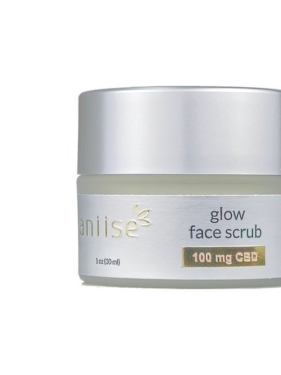 Aniise CBD Infused Glow Face Scrub product