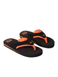 Childrens/Kids Jekyl Recycled Flip Flops - Black - Black