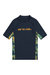 Childrens/Kids Kai Printed Rash Guard - Dark Blue