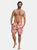 Mens Deep Dive Printed Boardshorts - Red