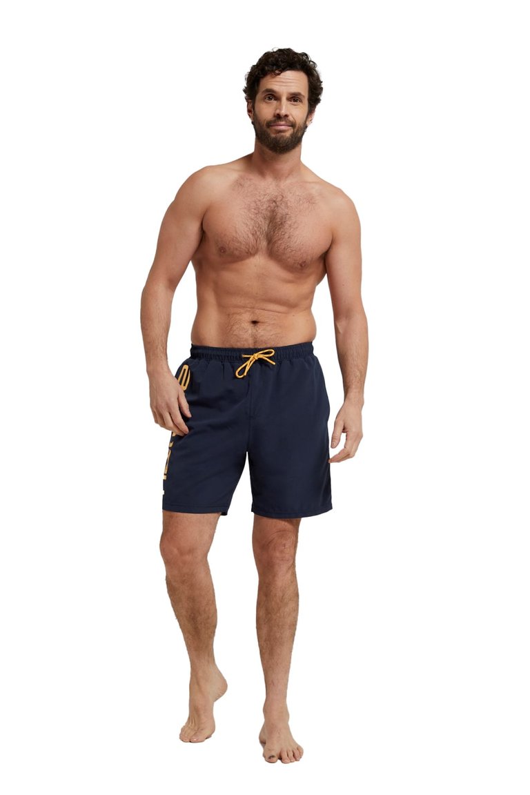 Mens Deep Dive Recycled Boardshorts - Navy - Navy