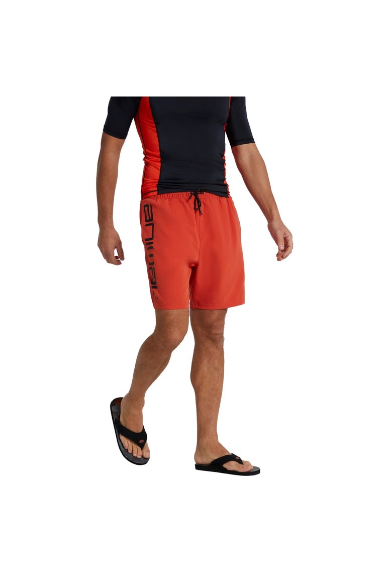 Mens Deep Dive Recycled Boardshorts - Red