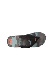 Mens Jekyl Camouflage Recycled Flip Flops