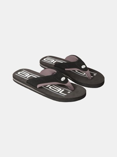 Animal Mens Jekyl Recycled Flip Flops - Black Reflect product